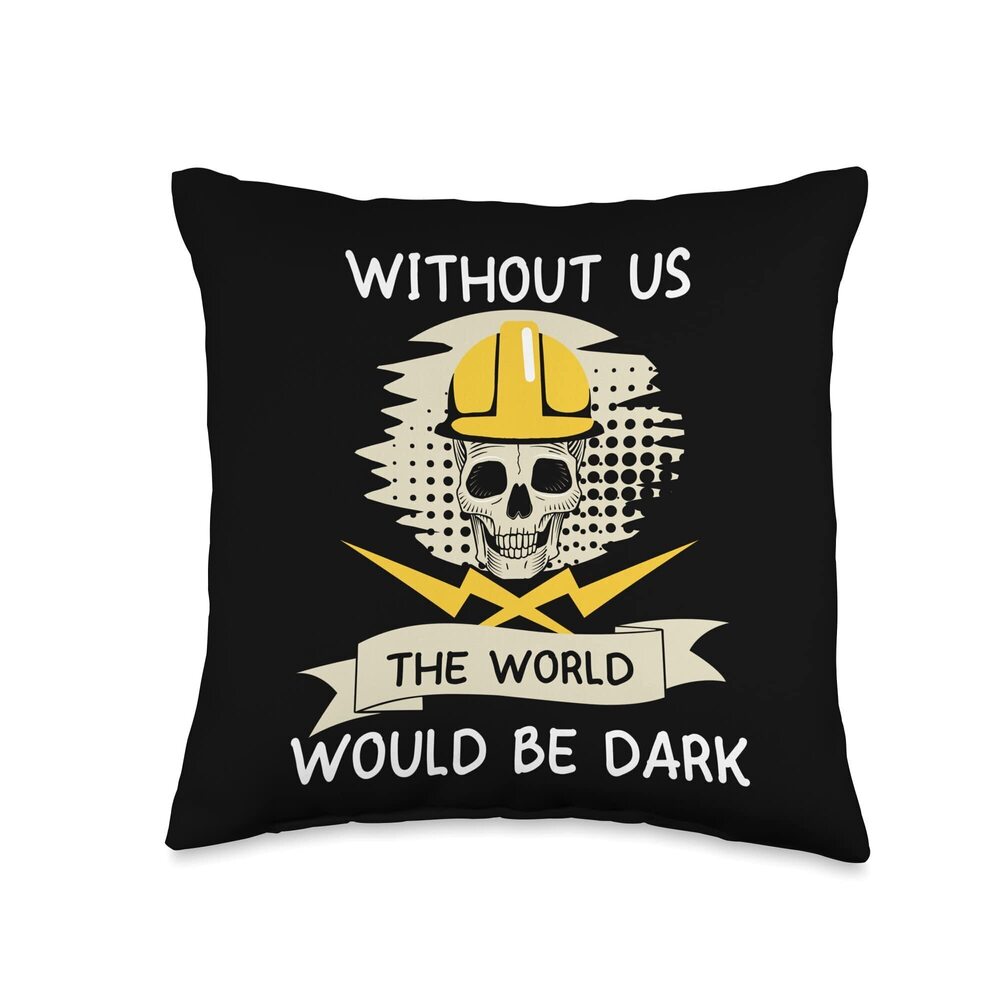 8144 Without Us The World Would Be Throw Pillow